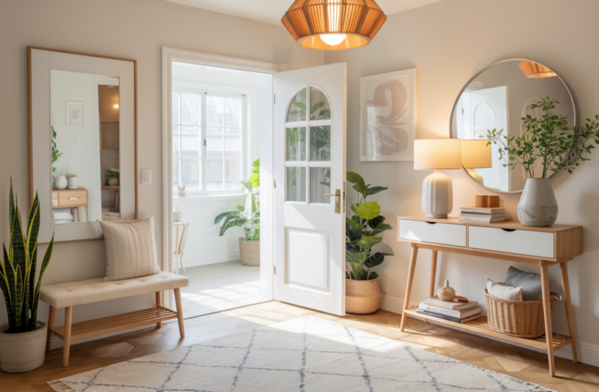 aesthetic entryway looks