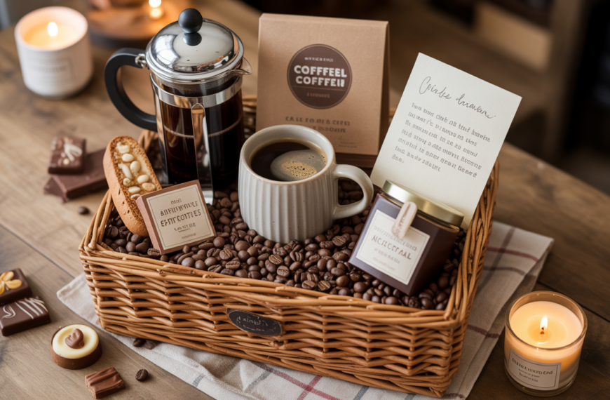 coffee gift basket ideas