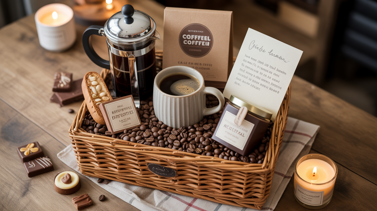 coffee gift basket ideas