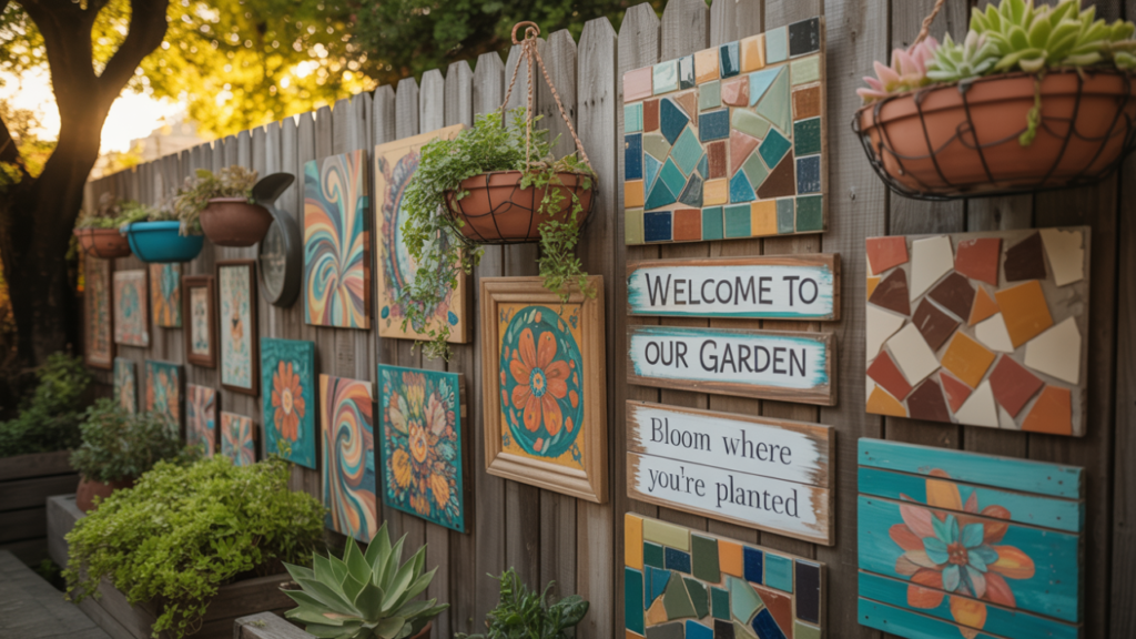 fence art ideas