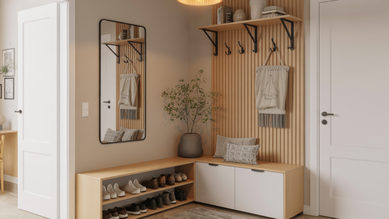 ikea entryway inspirations