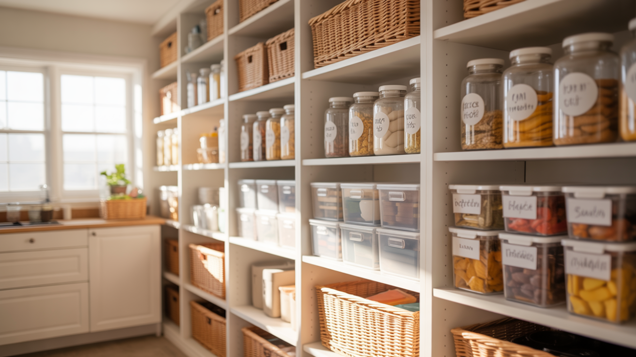 pantry organization