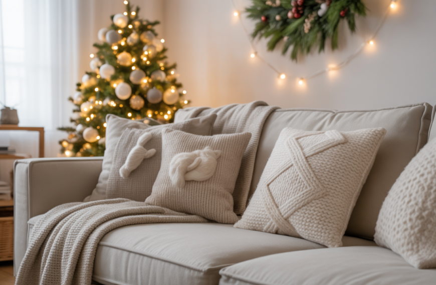 scandi christmas decor