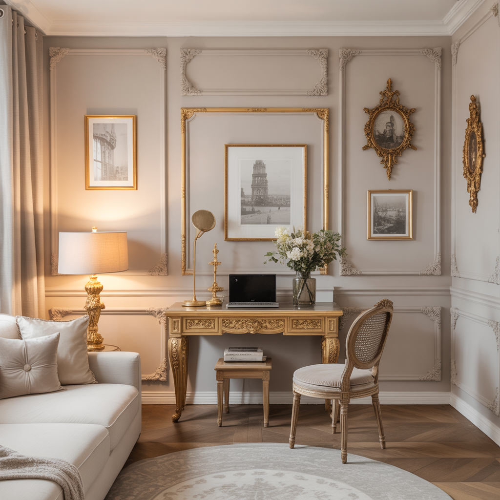 Add Subtle Gilded and Metallic Touches