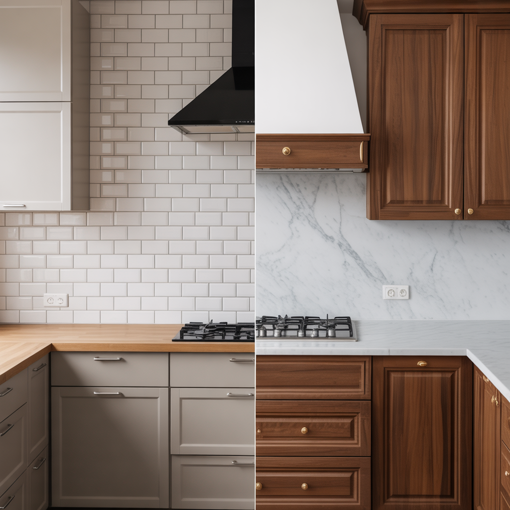Budget-Friendly vs. Luxury Backsplash Ideas
