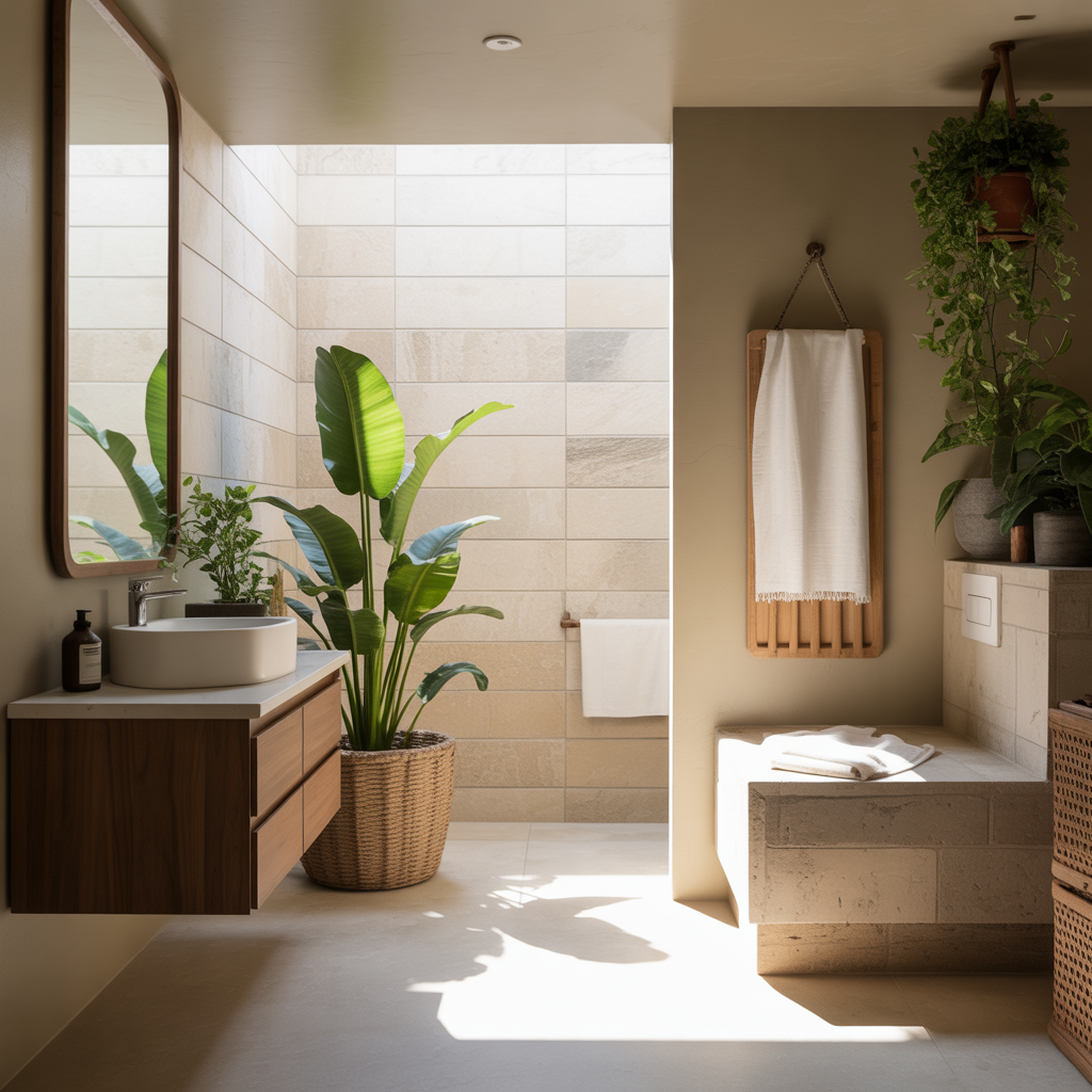 Embracing Nature in Bathroom Design
