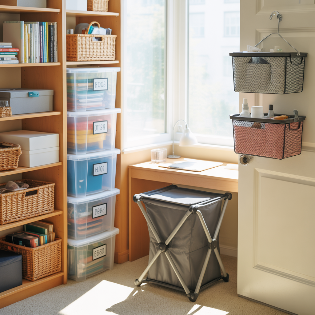 Everyday Space-Saving Essentials for Dorm Life