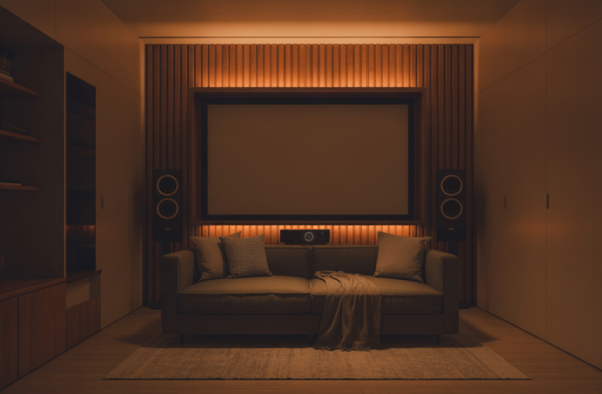 How to Create a Cozy Small Theater Room at Home