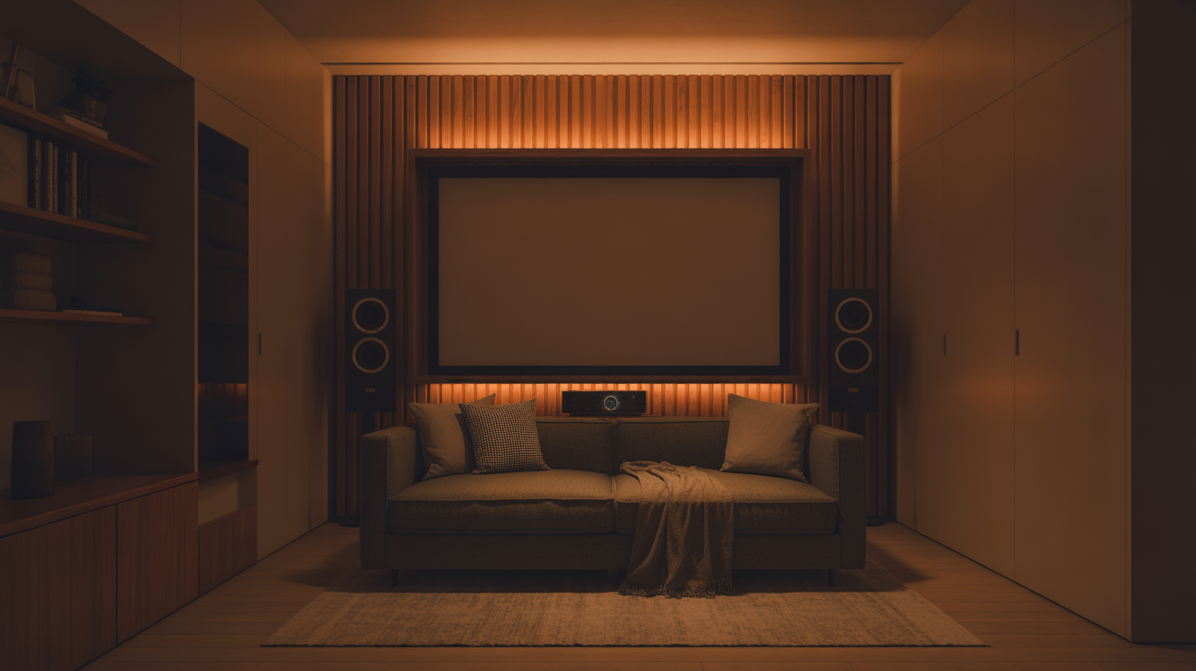 How to Create a Cozy Small Theater Room at Home