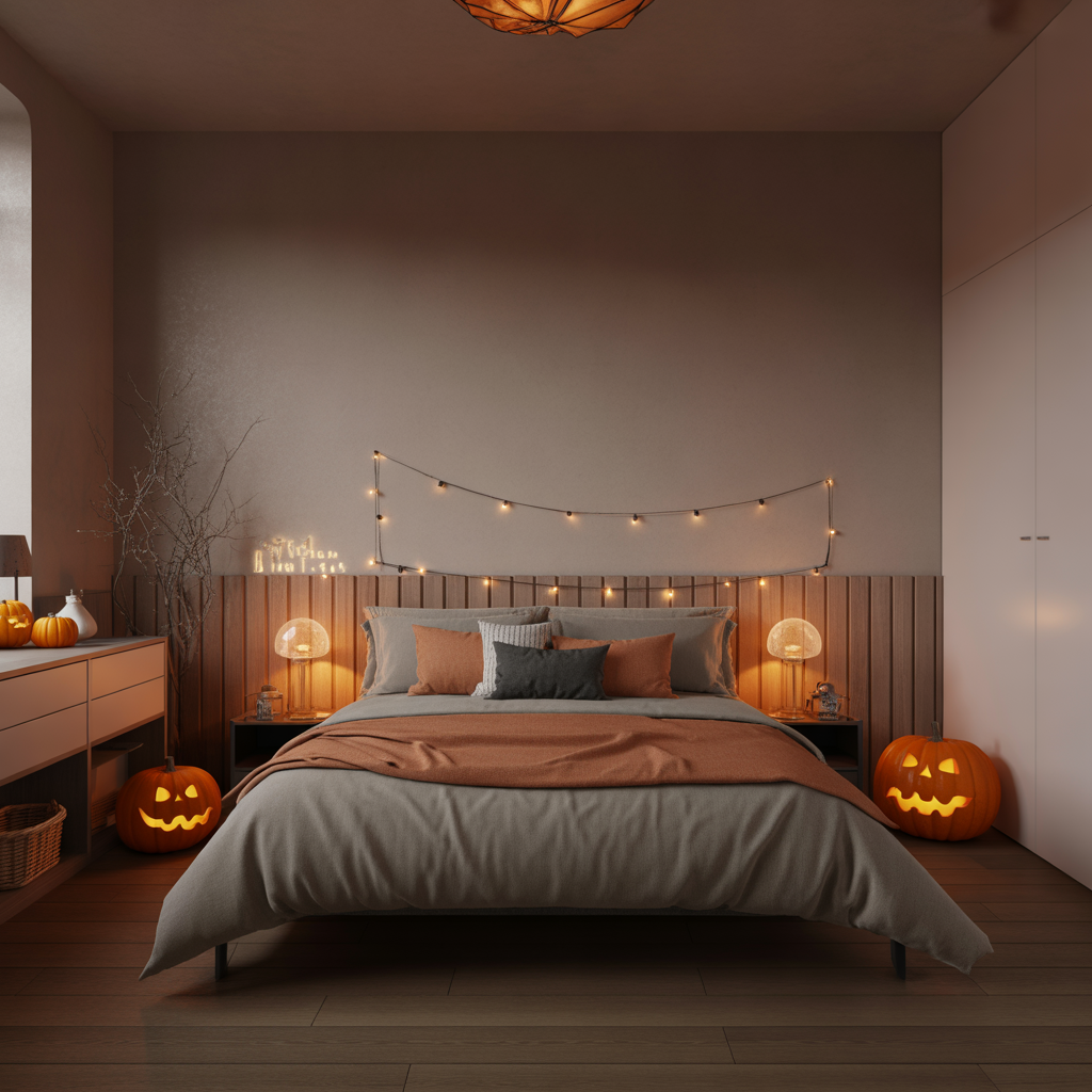 How to Style a Halloween Bedroom Without Overdoing It