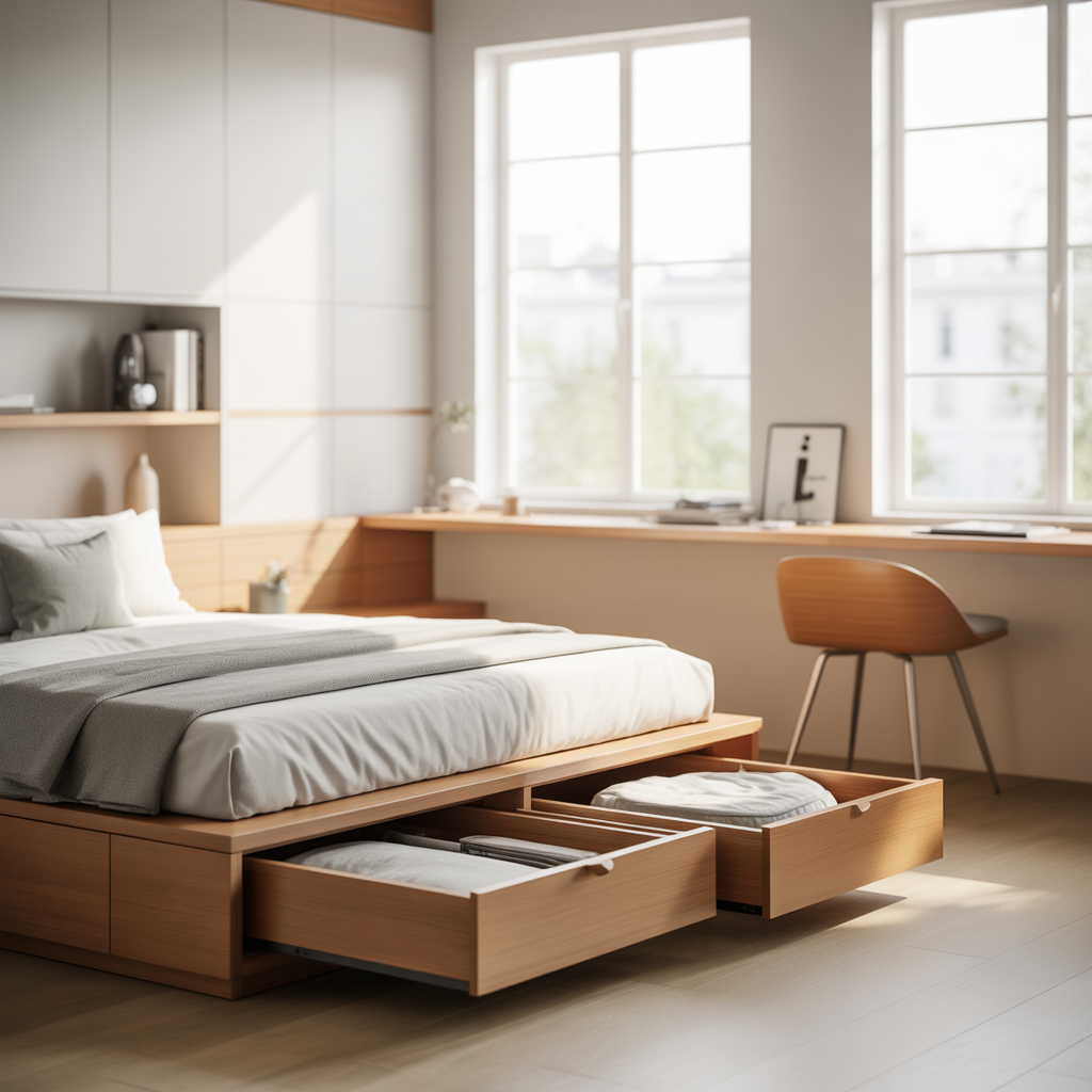 Invest in Multi-Functional and Leggy Furniture