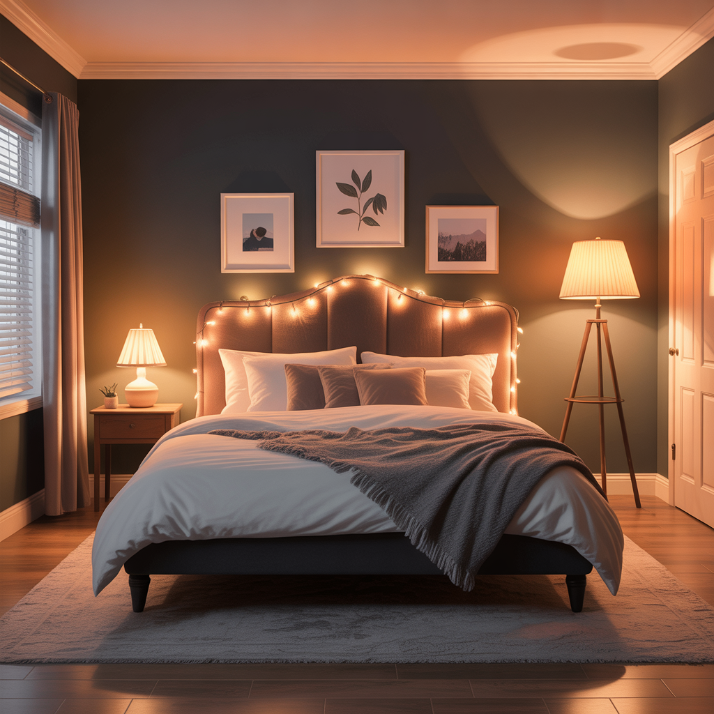 Layer Warm and Ambient Lighting