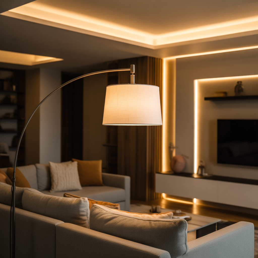 Layered Lighting for Versatility and Comfort