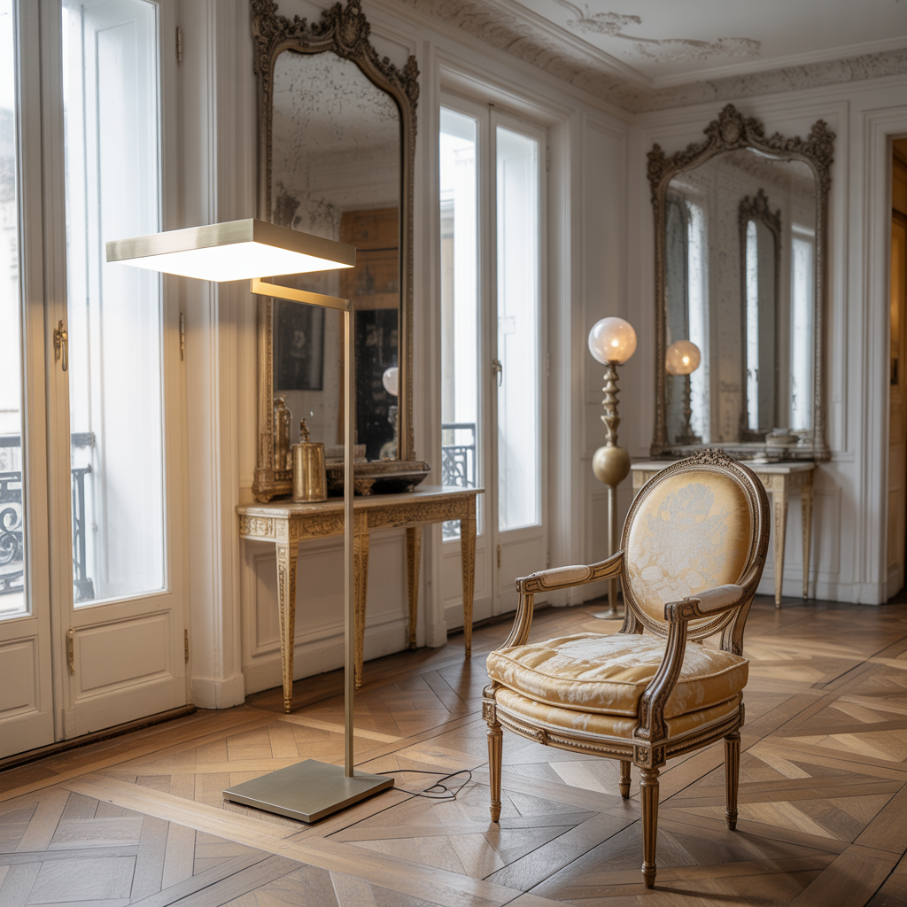 Mix Antique and Modern Pieces