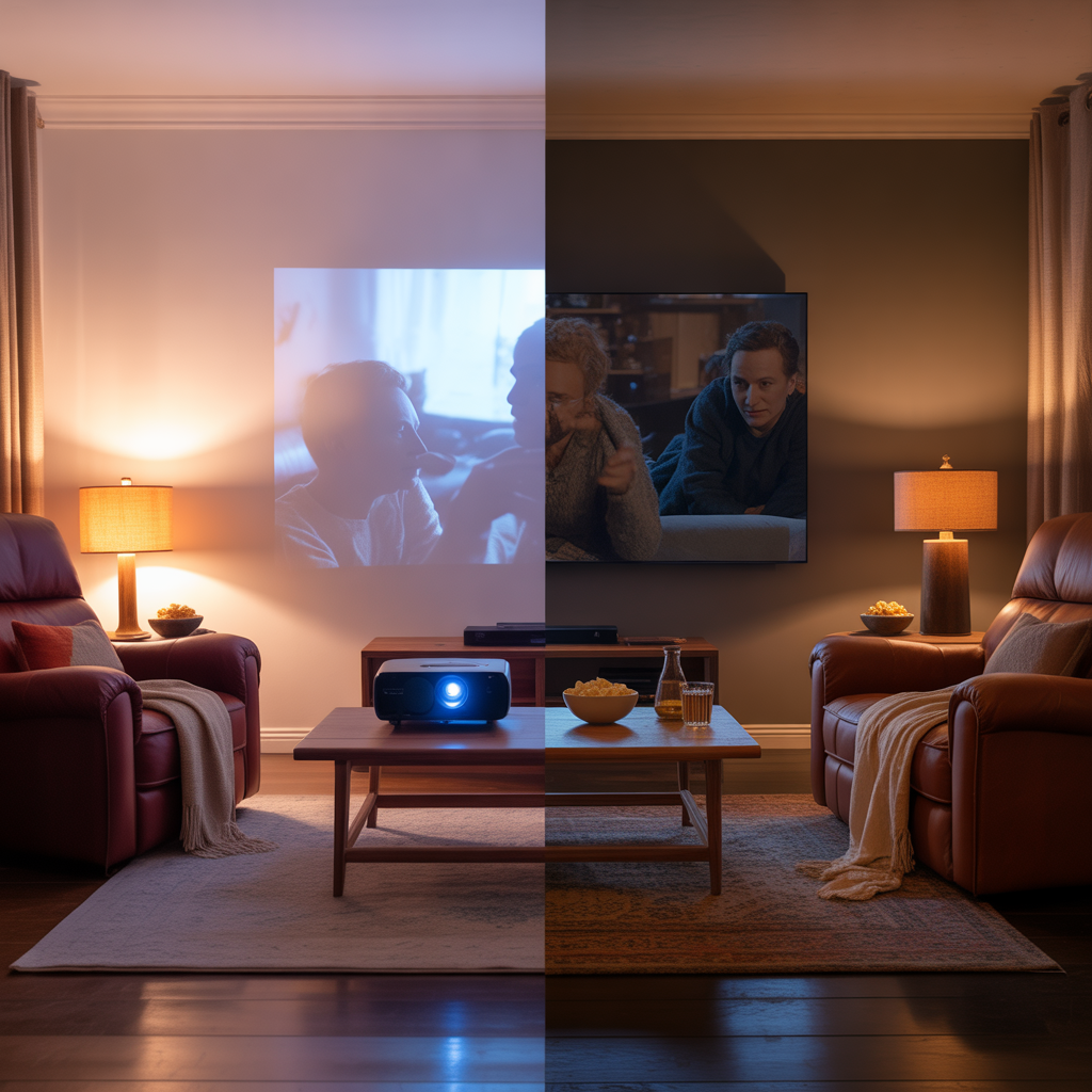 Projectors vs. TVs: Picking the Right Screen