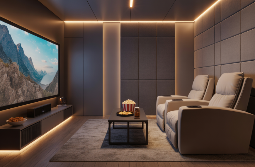 Small Home Theater Room Layouts for Maximum Comfort and Entertainment