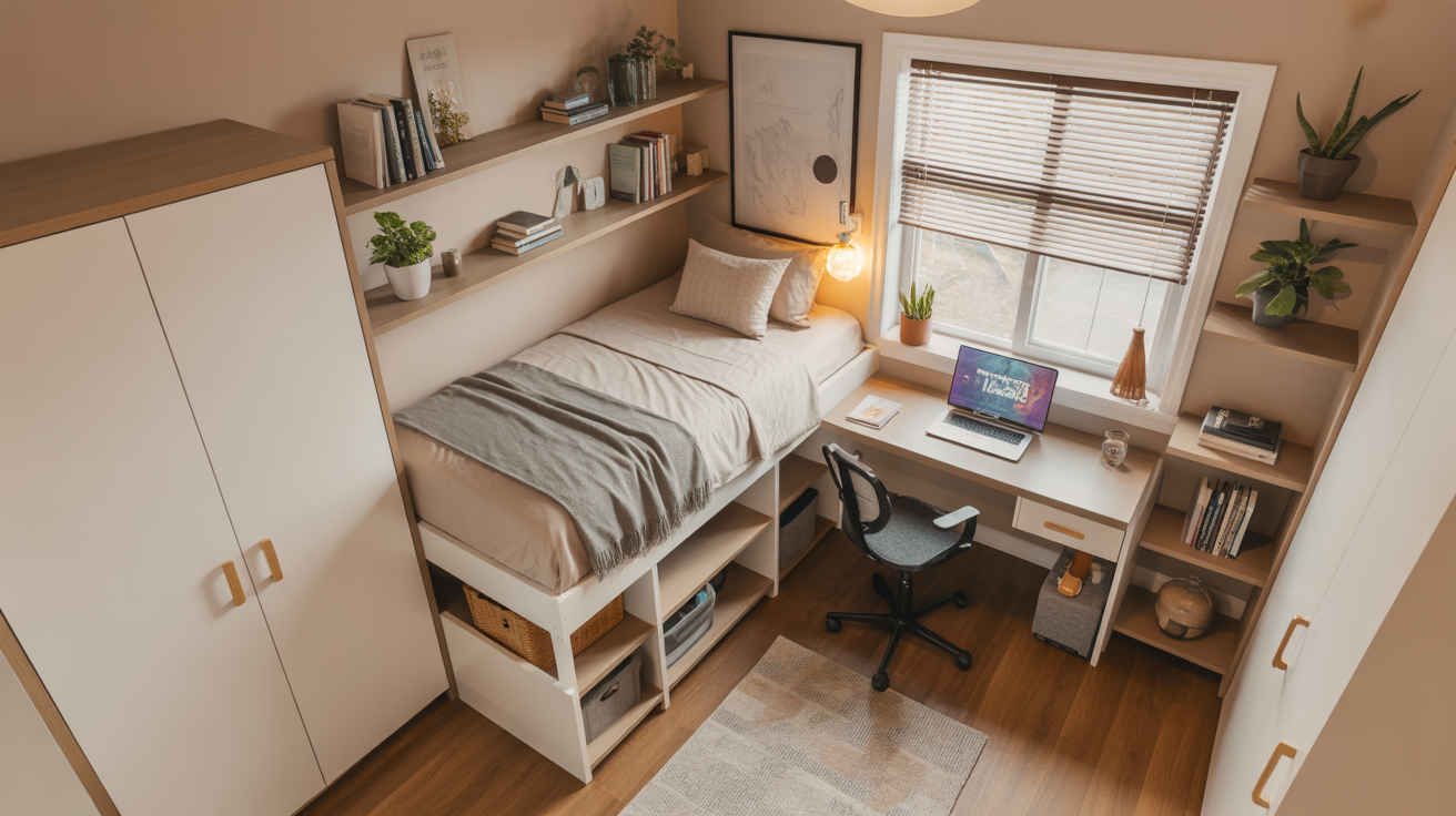 Space Saving Dorm Room Ideas: Transform Your Small Dorm into a Cozy Haven