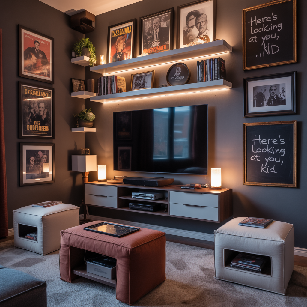 Storage and Personalized Decor