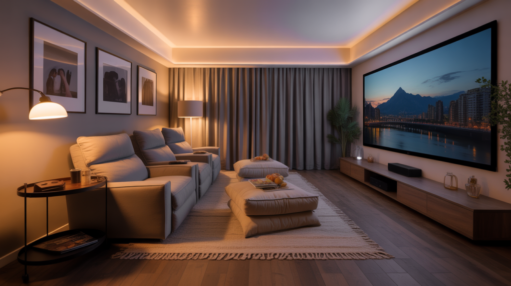 Stylish Small Home Theater Room Ideas for Apartments (No Renovation Needed)