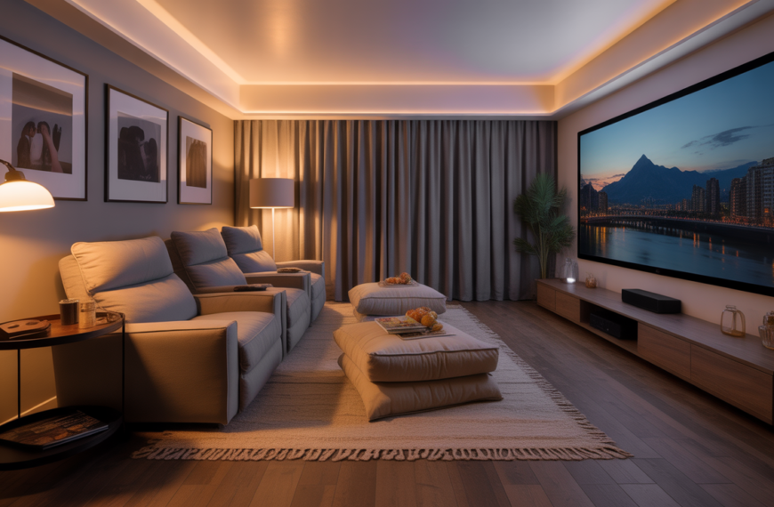 Stylish Small Home Theater Room Ideas for Apartments (No Renovation Needed)