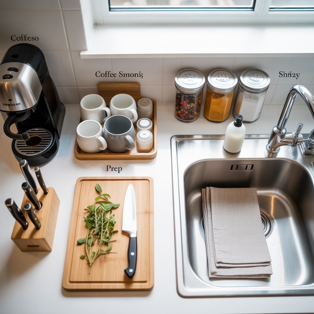 Use Vertical Space to Free Up Countertops