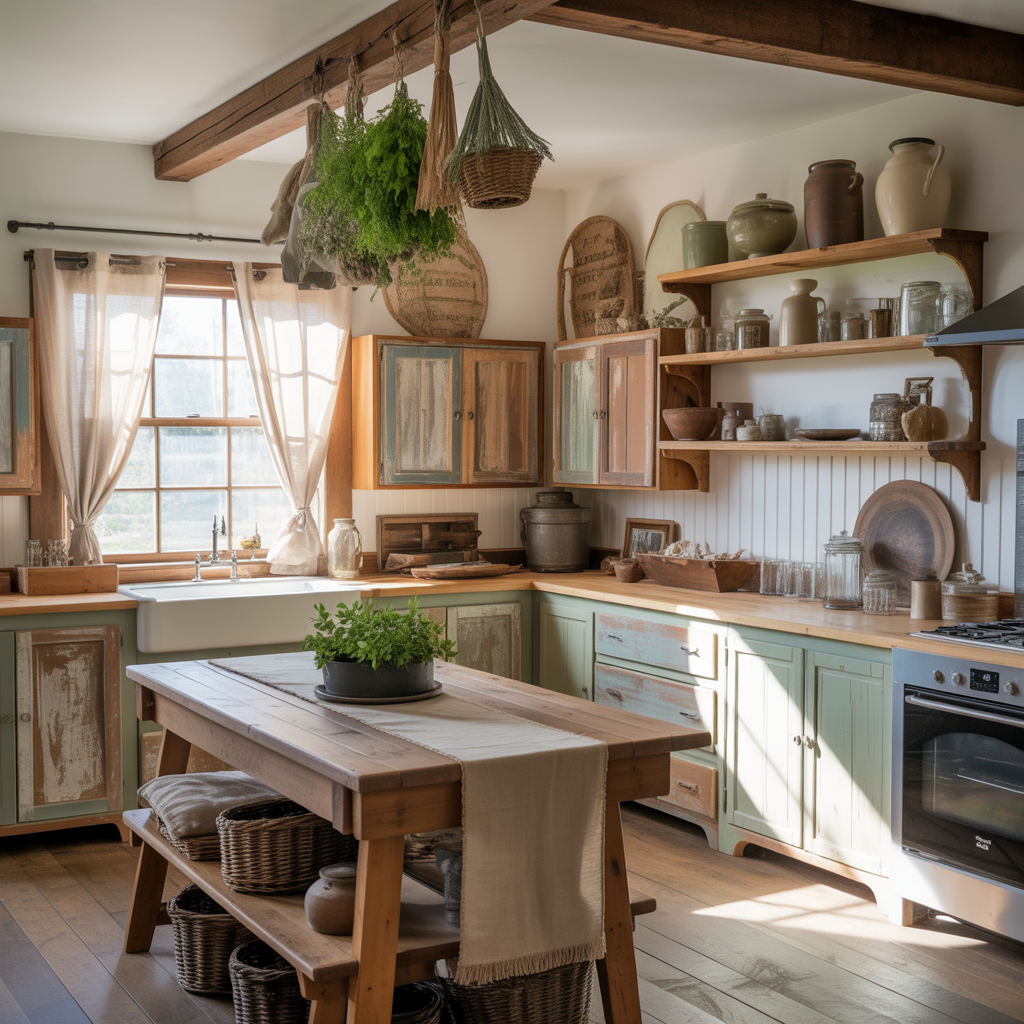 Using Distressed Finishes and Reclaimed Wood