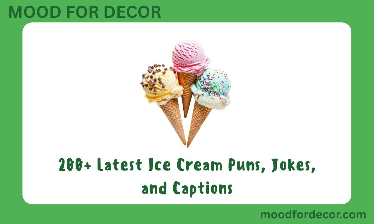 200+ Latest Ice Cream Puns, Jokes, and Captions