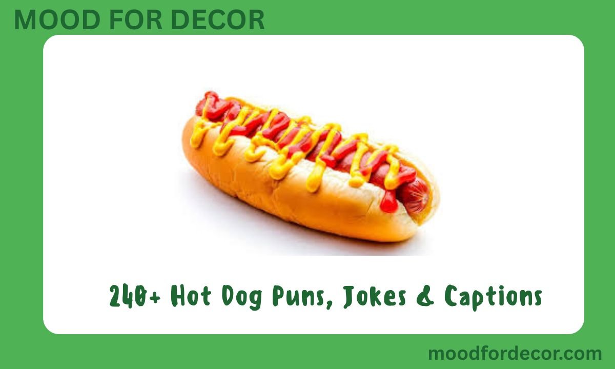 240+ Hot Dog Puns, Jokes & Captions
