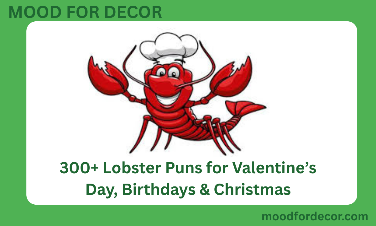 300+ Lobster Puns for Valentine’s Day, Birthdays & Christmas