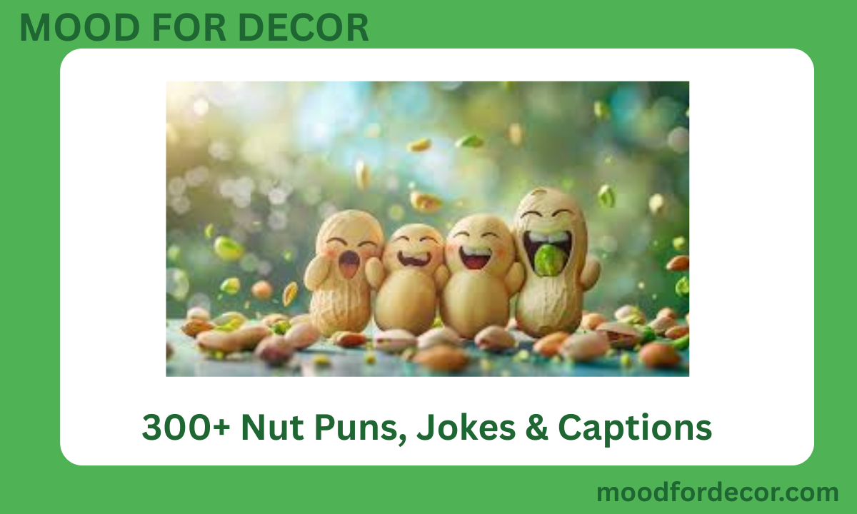 300+ Nut Puns, Jokes & Captions