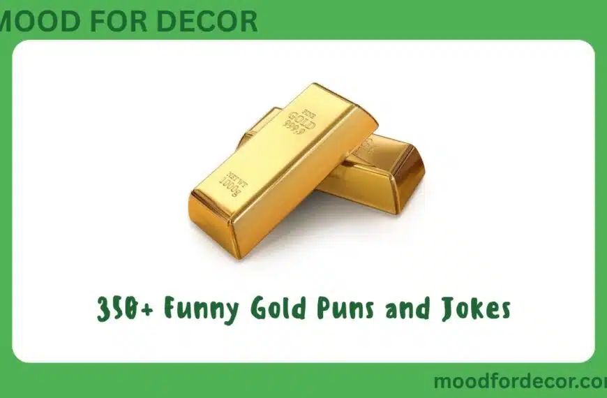350+ Funny Gold Puns and Jokes