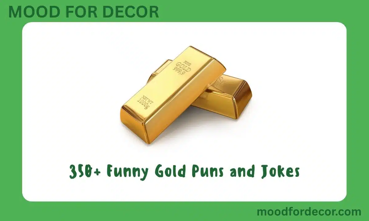 350+ Funny Gold Puns and Jokes