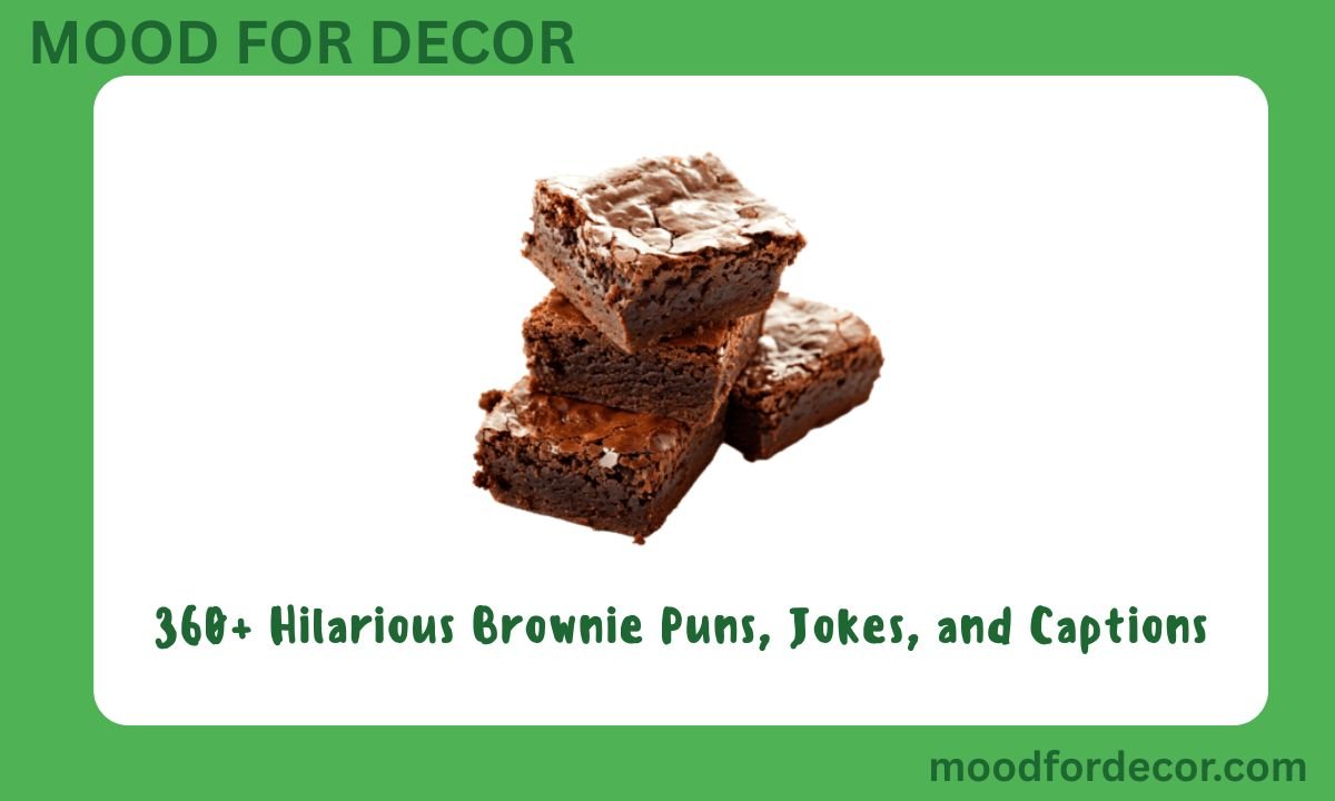 360+ Hilarious Brownie Puns, Jokes, and Captions