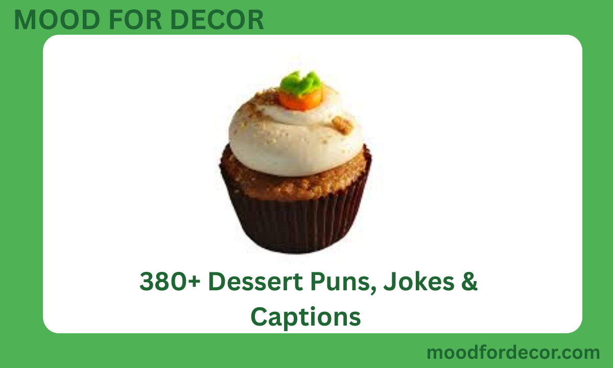 380+ Dessert Puns, Jokes & Captions