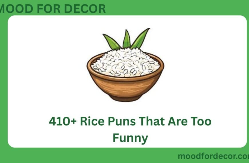 410+ Rice Puns That Are Too Funny