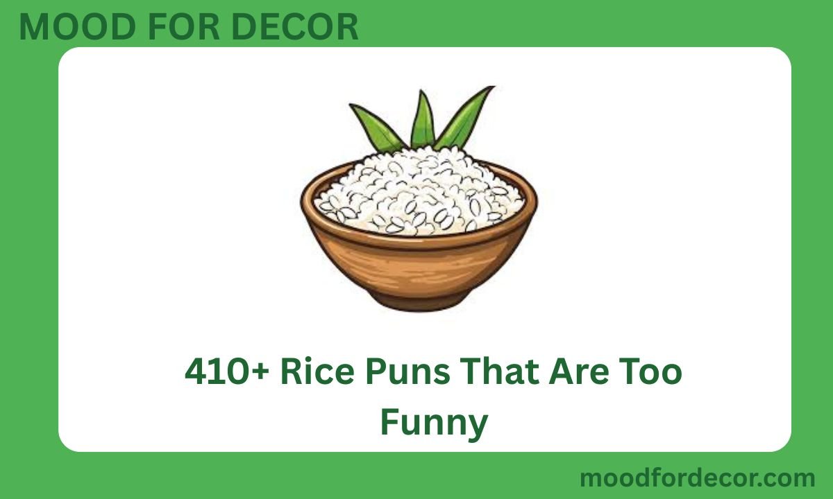 410+ Rice Puns That Are Too Funny