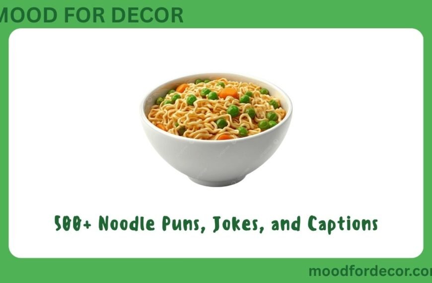 500+ Noodle Puns, Jokes, and Captions