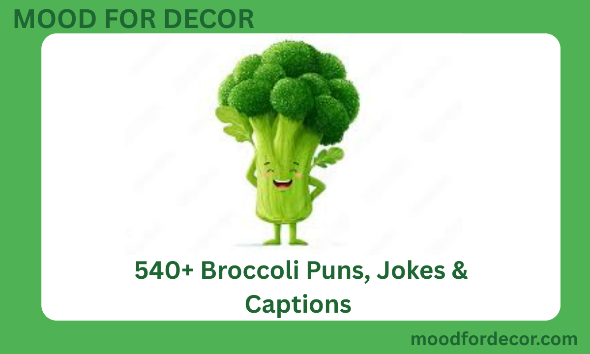 540+ Broccoli Puns, Jokes & Captions