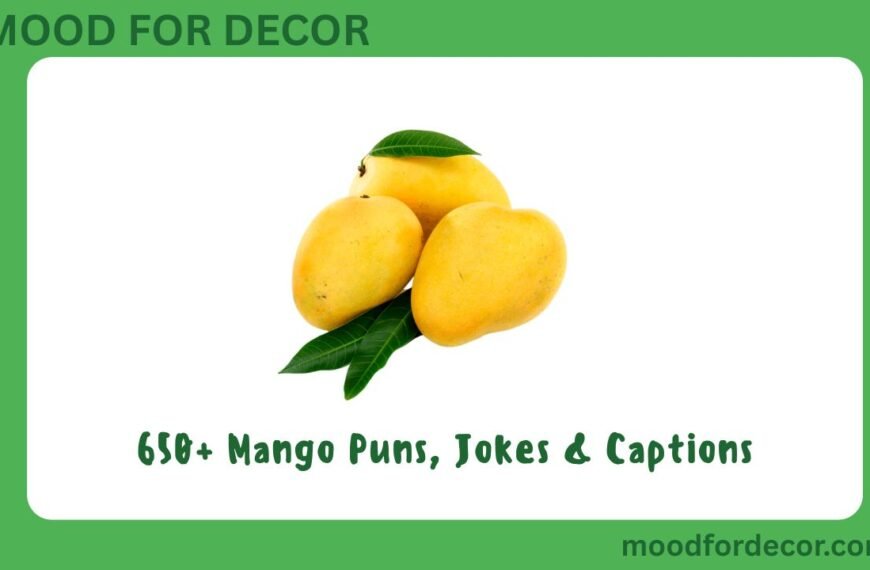 650+ Mango Puns, Jokes & Captions