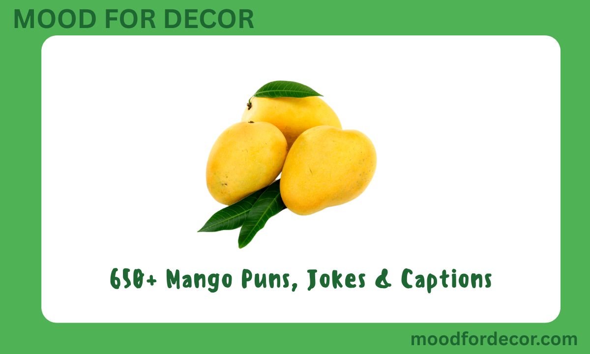 650+ Mango Puns, Jokes & Captions