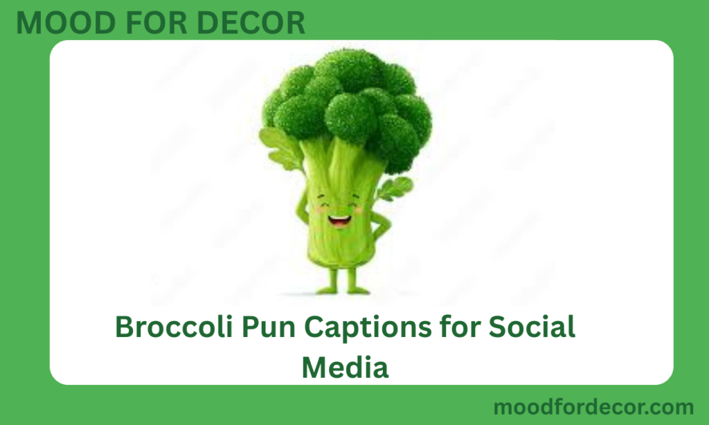 Broccoli Pun Captions for Social Media