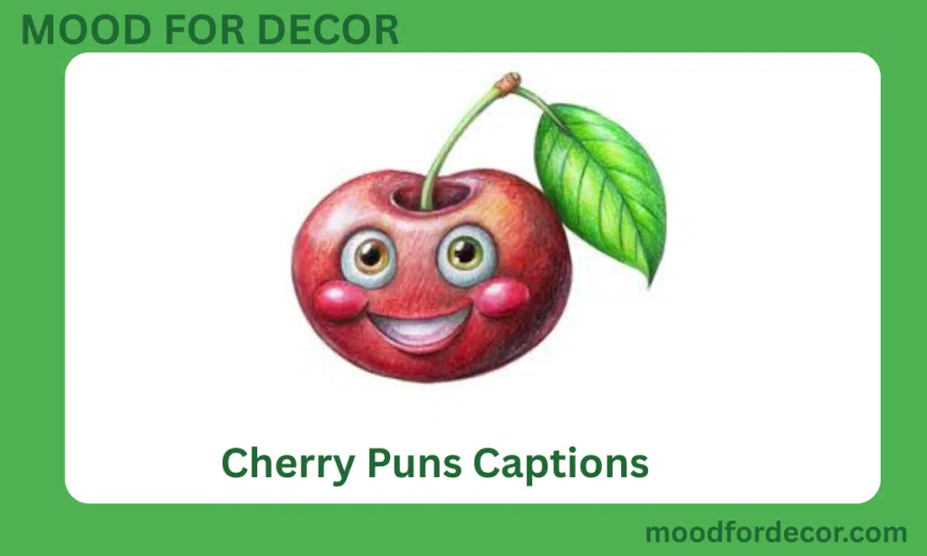 Cherry Puns Captions