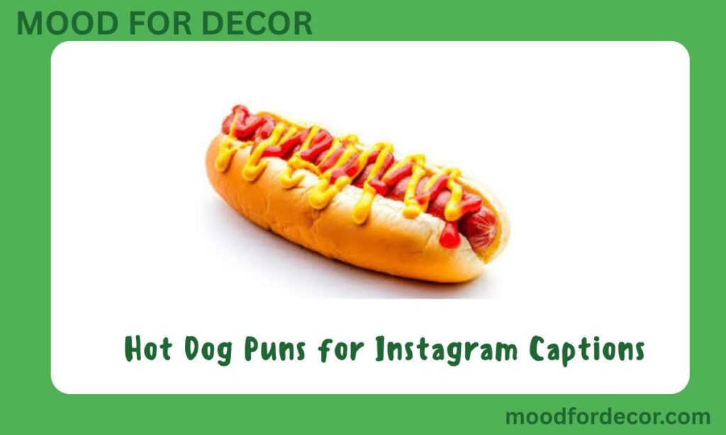 Hot Dog Puns for Instagram Captions