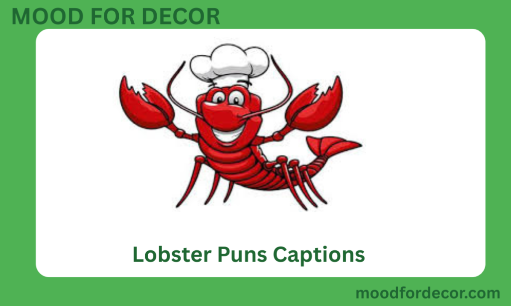 Lobster Puns Captions