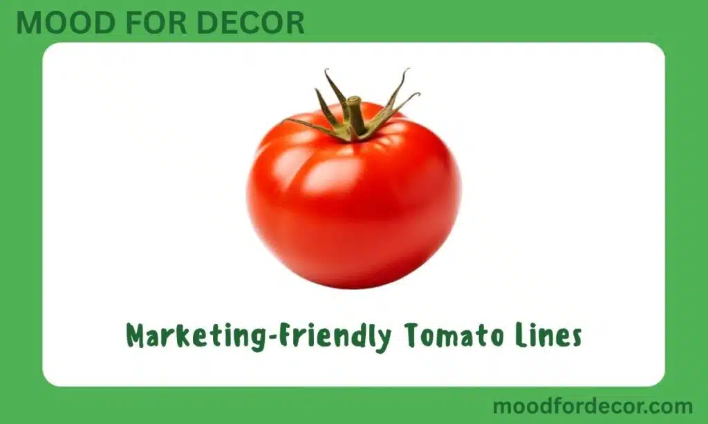 Marketing-Friendly Tomato Lines