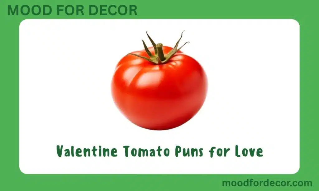 Valentine Tomato Puns for Love