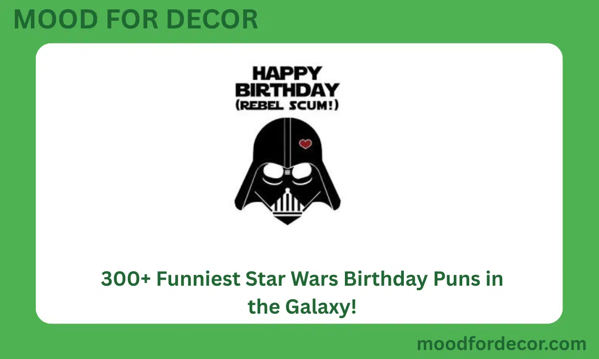 300+ Funniest Star Wars Birthday Puns in the Galaxy
