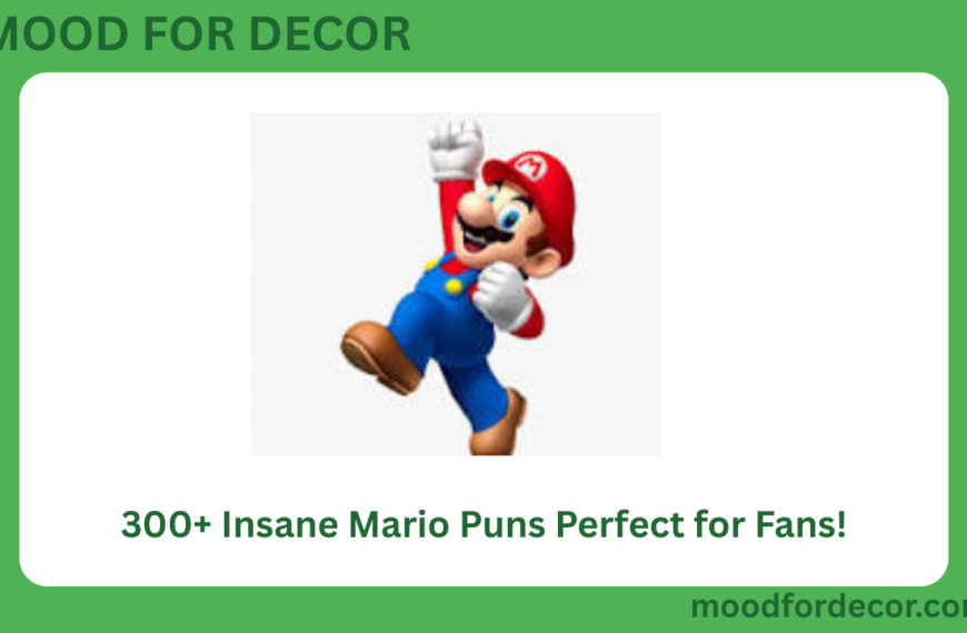 300+ Insane Mario Puns Perfect for Fans