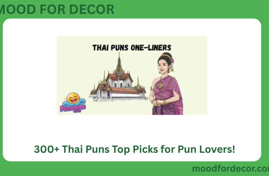 300+ Thai Puns Top Picks for Pun Lovers