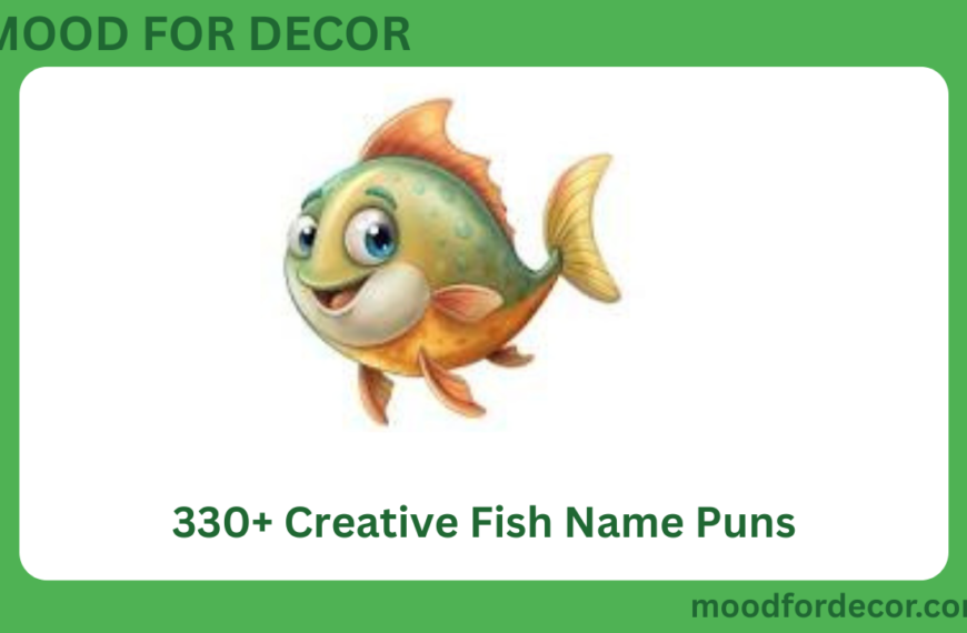 330+ Creative Fish Name Puns
